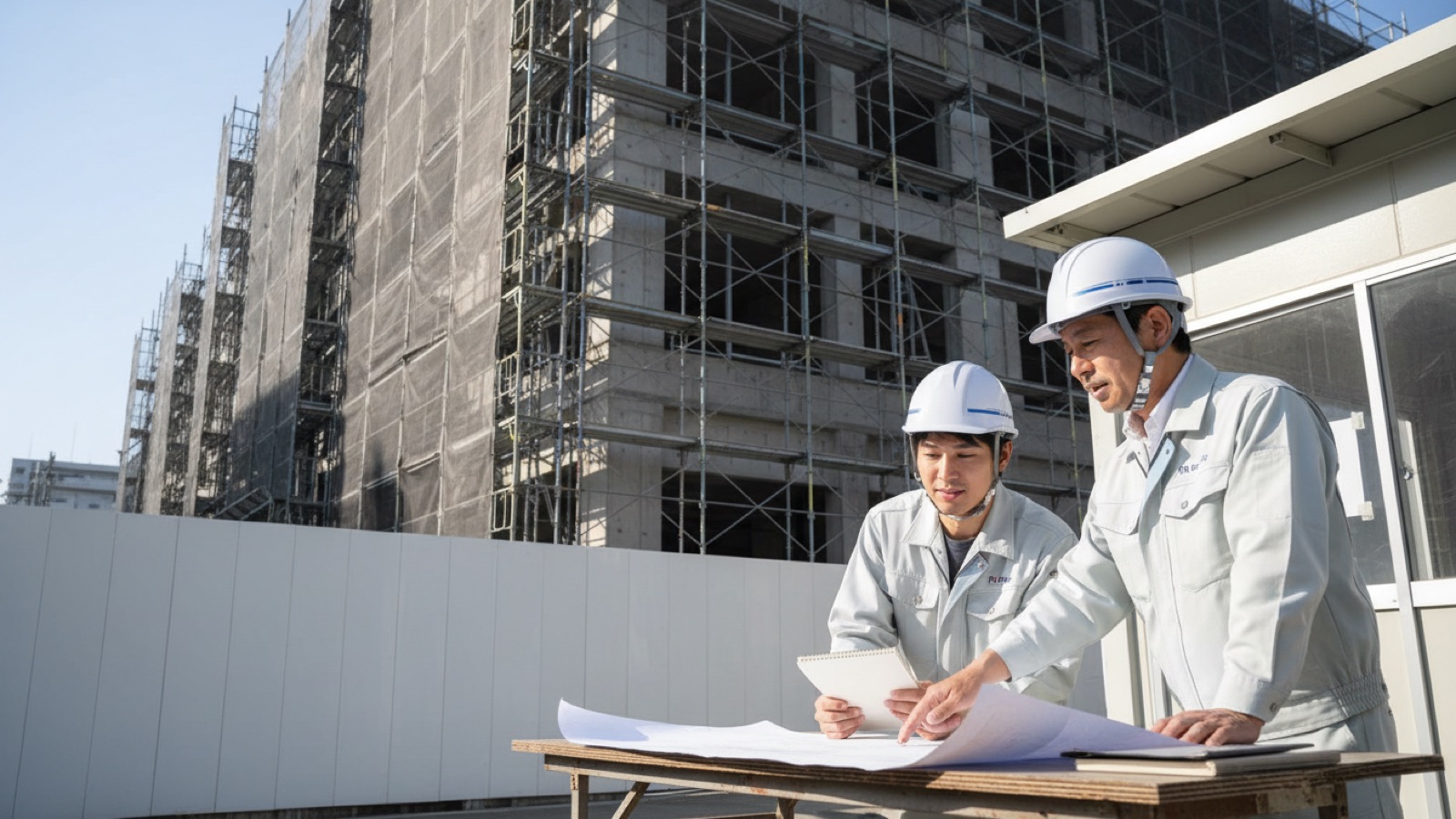 現場監督と施工管理は求人ではほぼ同じ仕事。タイトルの46%は施工管理
